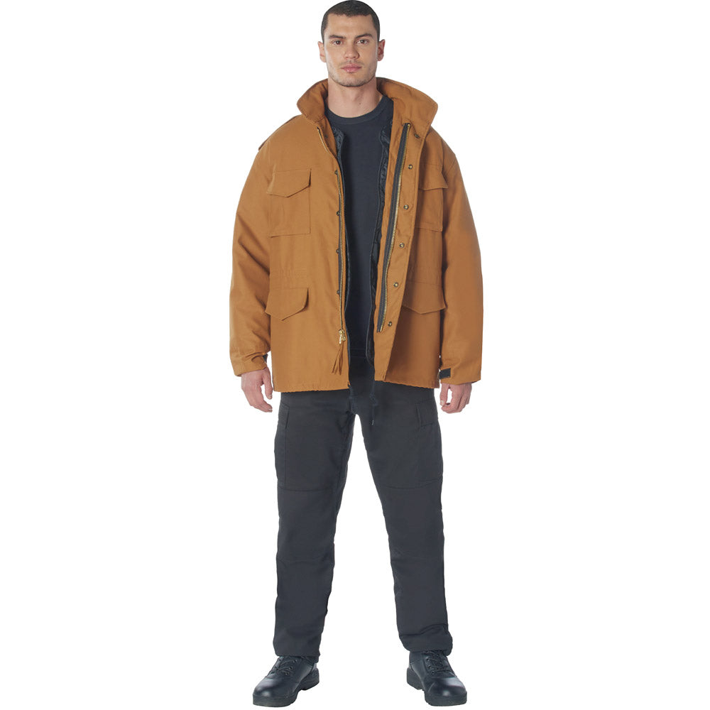 Work Brown Lined M-65 Field Jacket