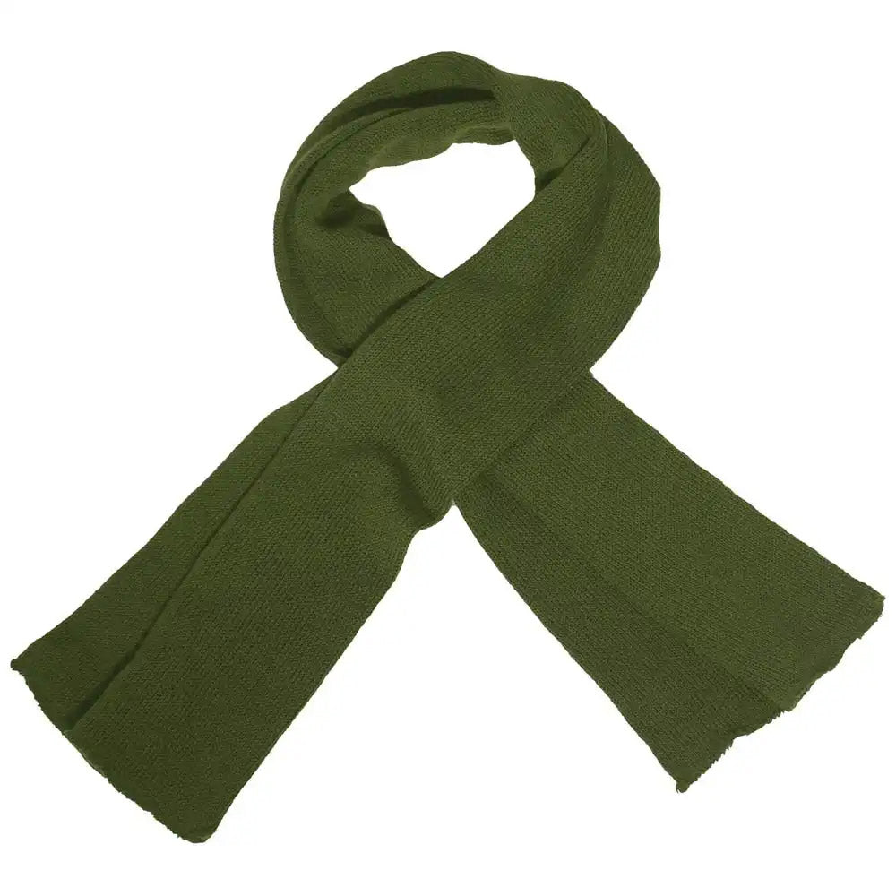 Dual Layer Wool Military Scarf