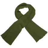 Dual Layer Wool Military Scarf