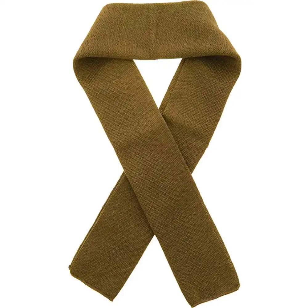 Dual Layer Wool Military Scarf