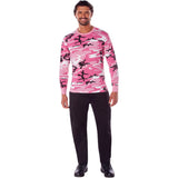 Pink Camo Long Sleeve T-Shirt