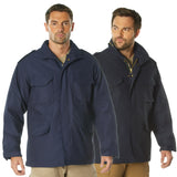 Blue M-65 Field Jacket with Liner