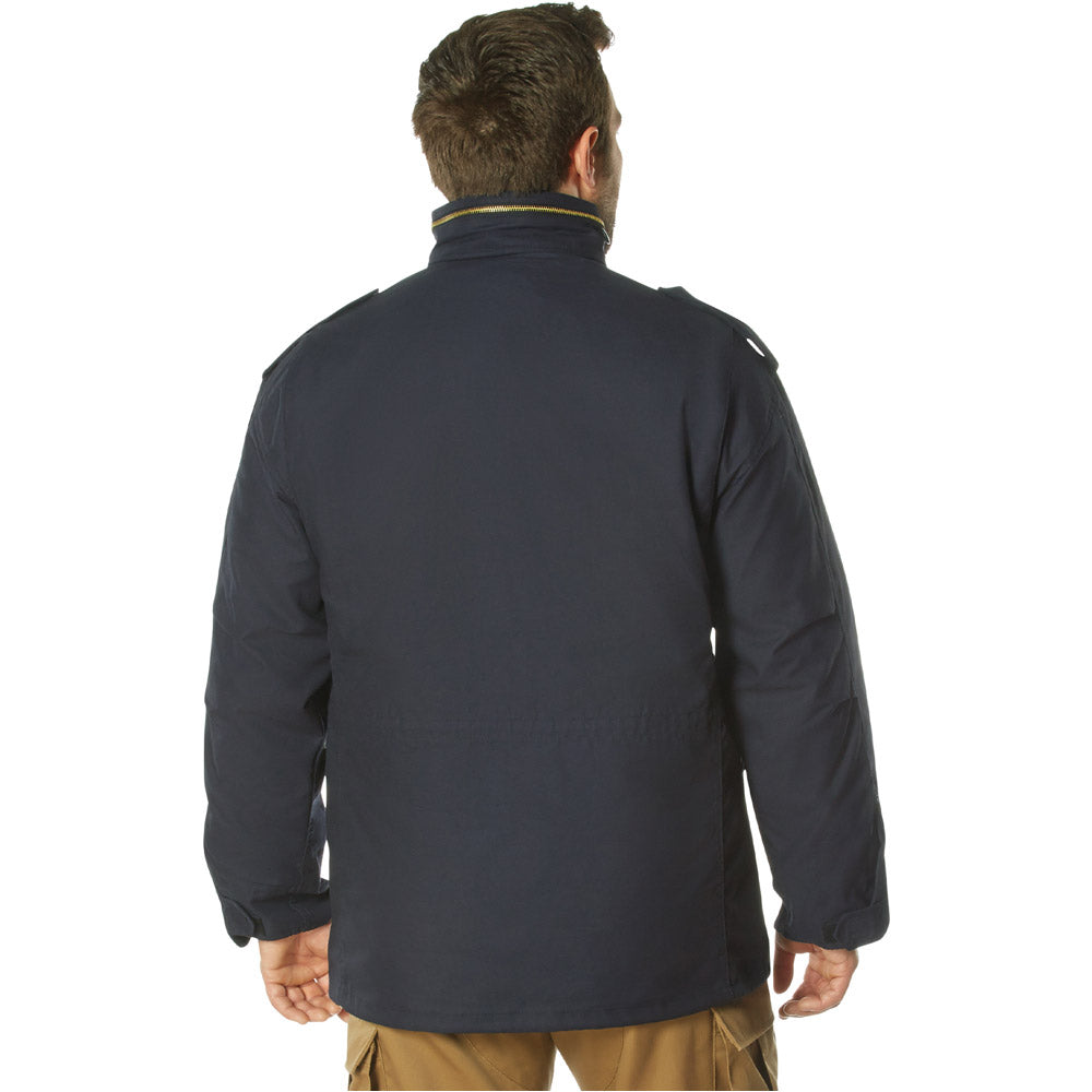 Blue M-65 Field Jacket with Liner