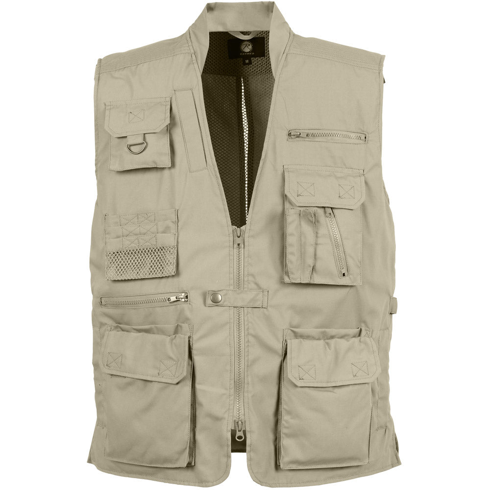 16-Pocket Covert Concealed Carry Travel Vest