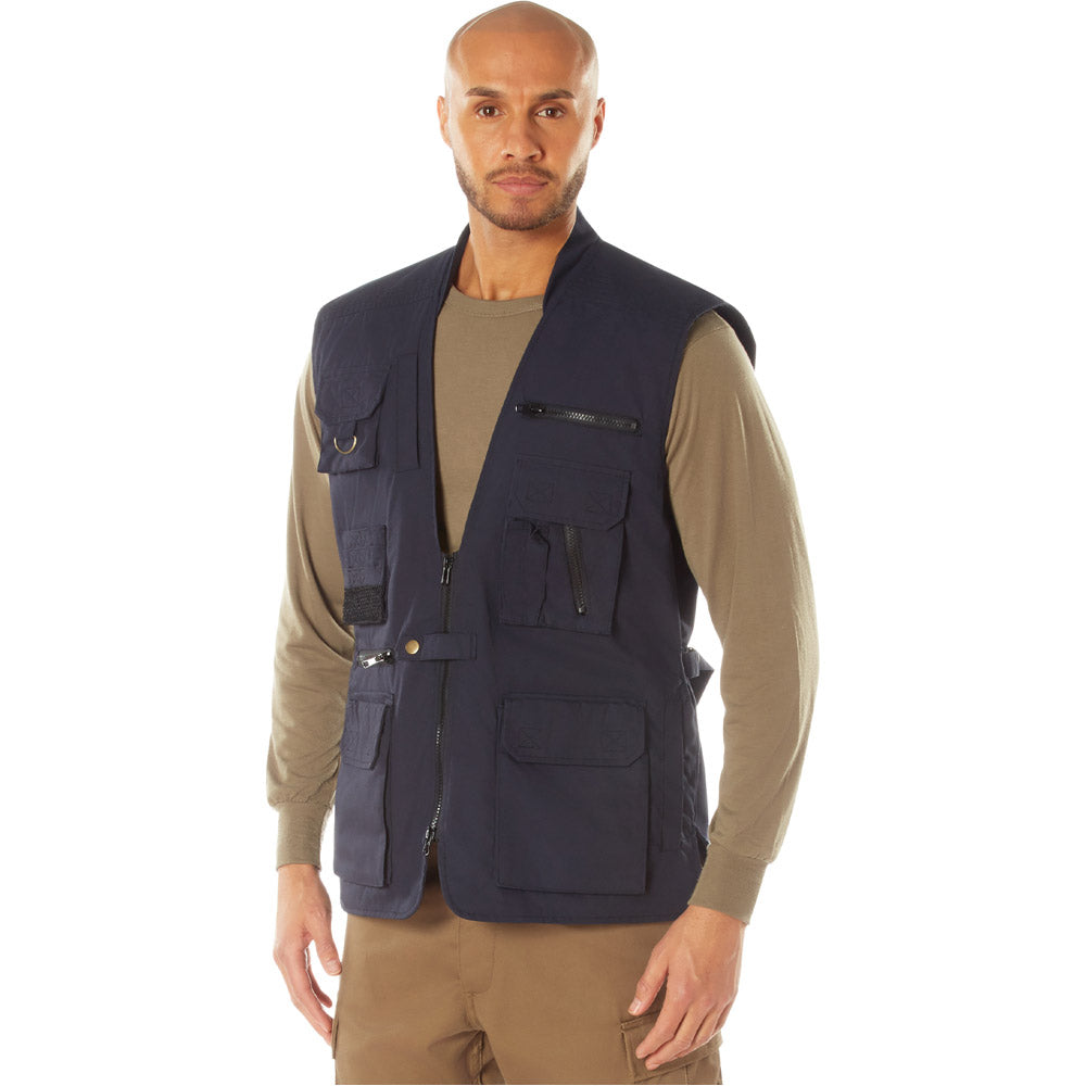 16-Pocket Covert Concealed Carry Travel Vest