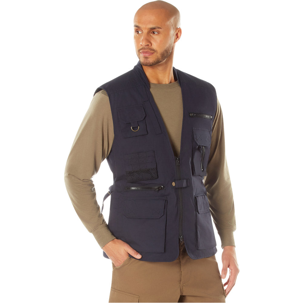 16-Pocket Covert Concealed Carry Travel Vest