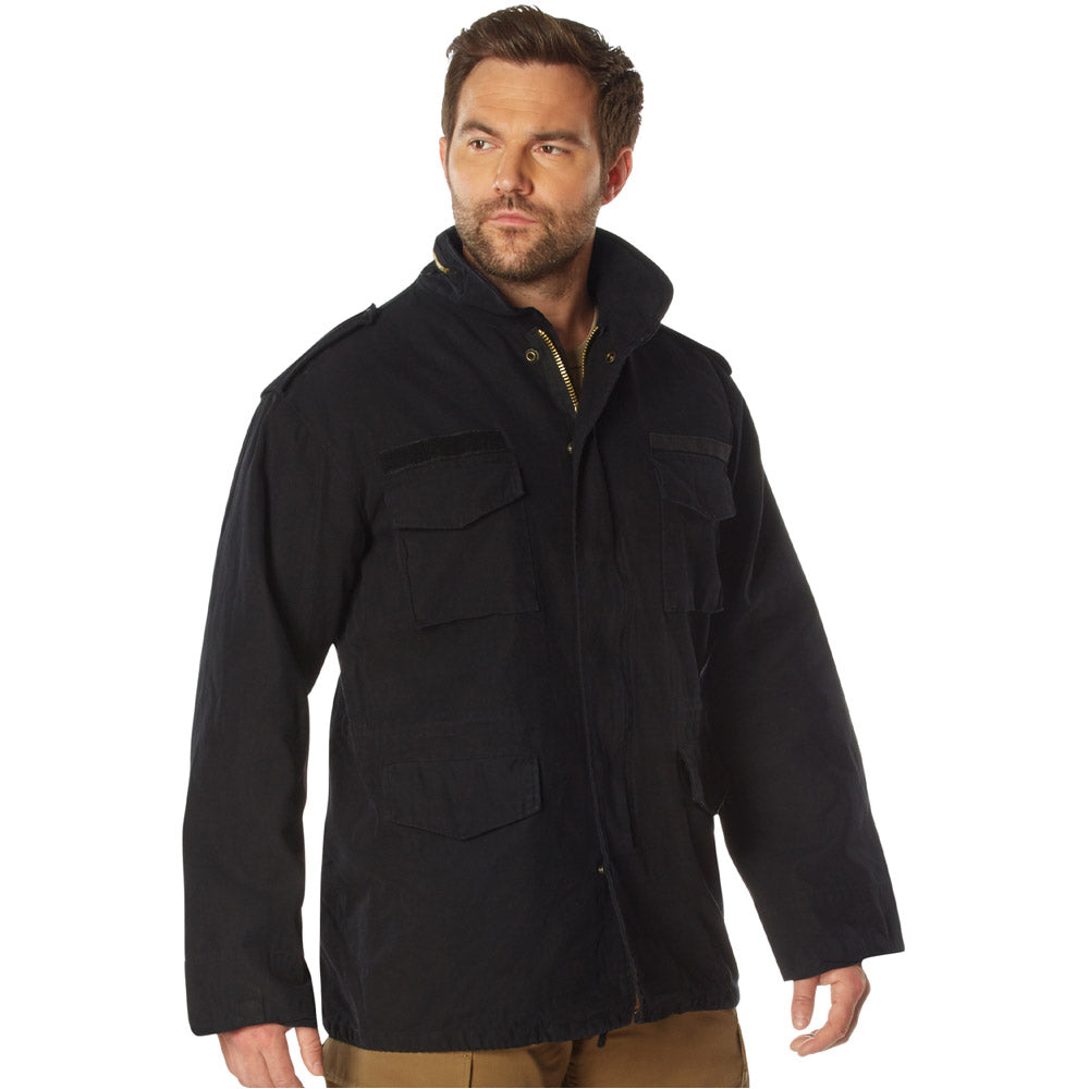 Vintage Black M-65 Field Jacket