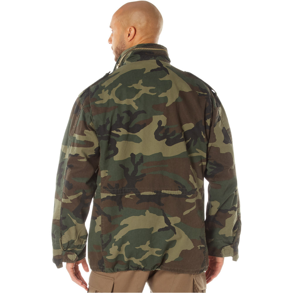 ジャケット・アウター vintage M-65 1993 woodlandcamo jacket ak Woodland Camo Vintage M-65 Field Jacket