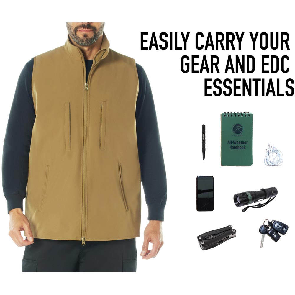 Rothco Gen 2 Concealed Carry Softshell Vest