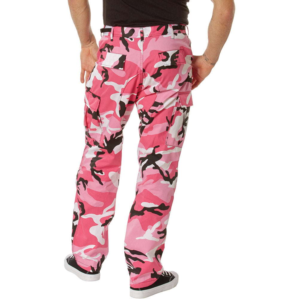 Pink Camo Military BDU Cargo Pants