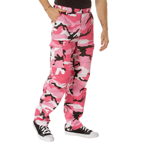 Pink Camo Military BDU Cargo Pants