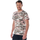 Subdued Pink Camo Short Sleeve T-Shirt