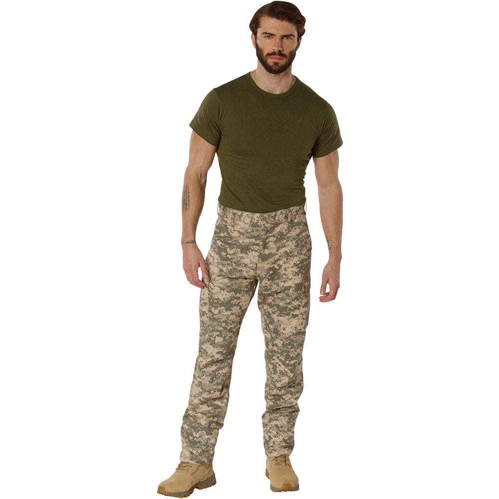 ACU Digital Camouflage Basic BDU Military Cargo Pants