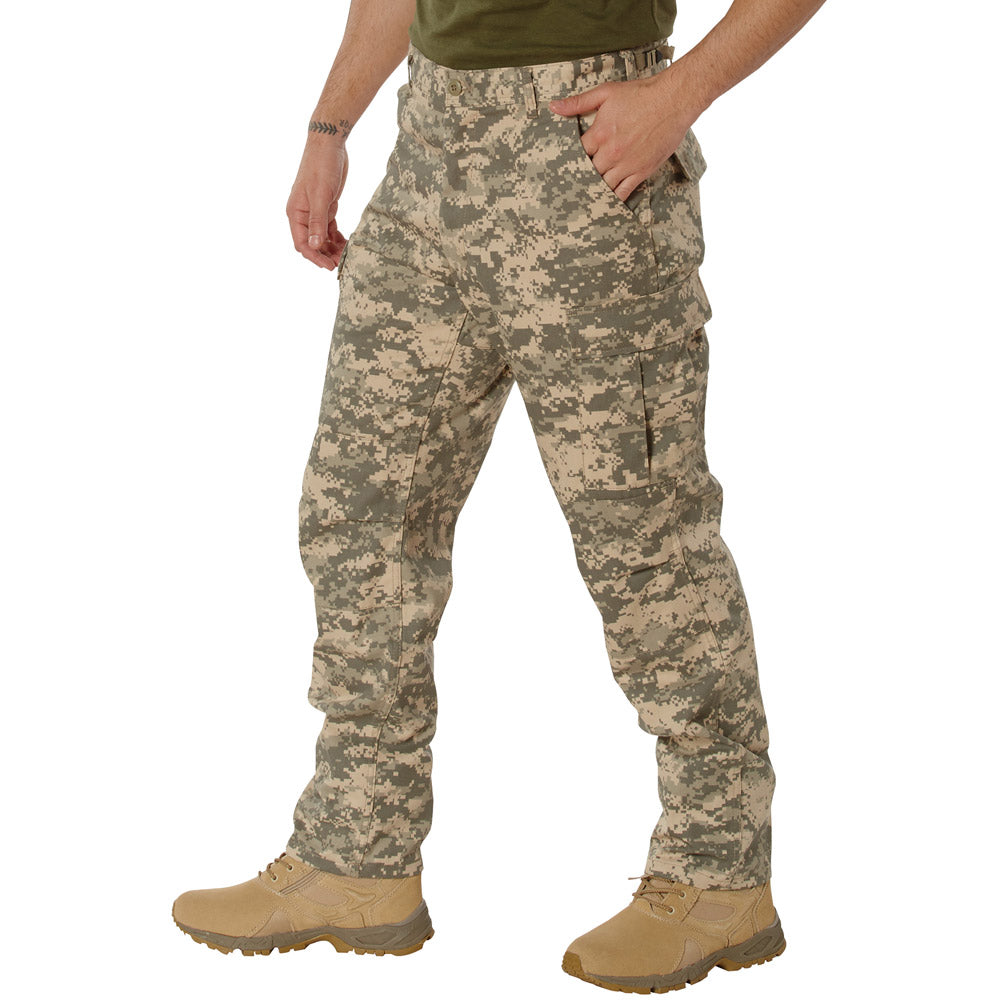 ACU Digital Camouflage Basic BDU Military Cargo Pants