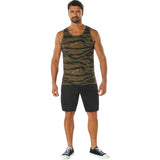 Tiger Stripe Camouflage Military Tank Top