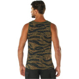 Tiger Stripe Camouflage Military Tank Top