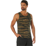 Tiger Stripe Camouflage Military Tank Top