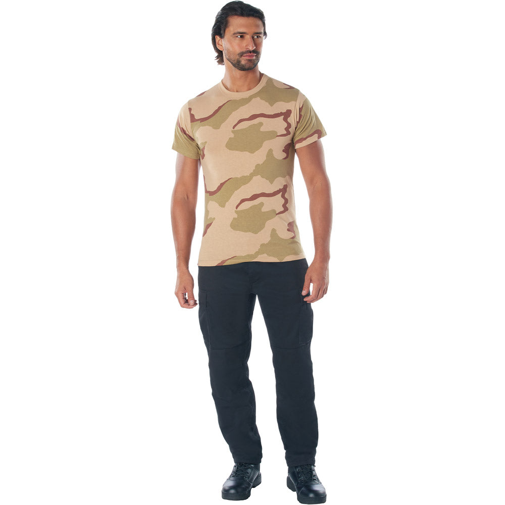 Tri-Color Desert Camo Short Sleeve T-Shirt