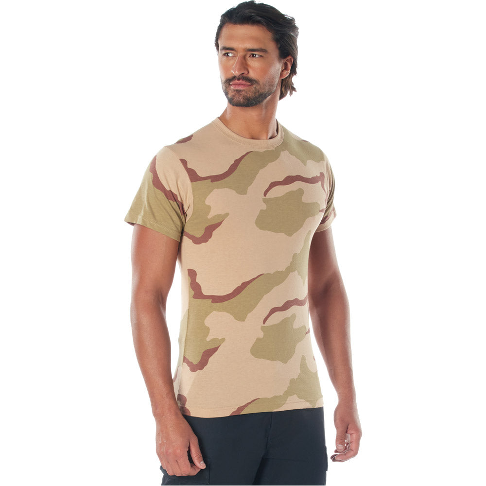 Tri-Color Desert Camo Short Sleeve T-Shirt