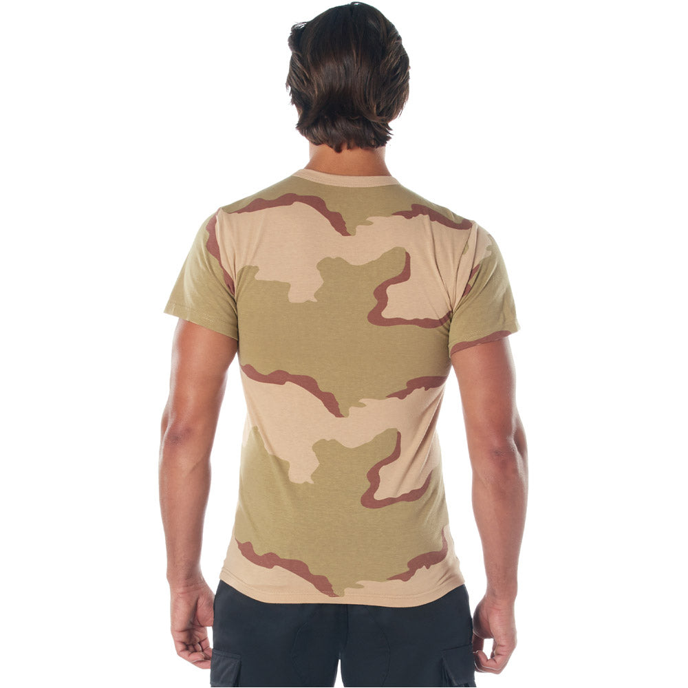 Tri-Color Desert Camo Short Sleeve T-Shirt