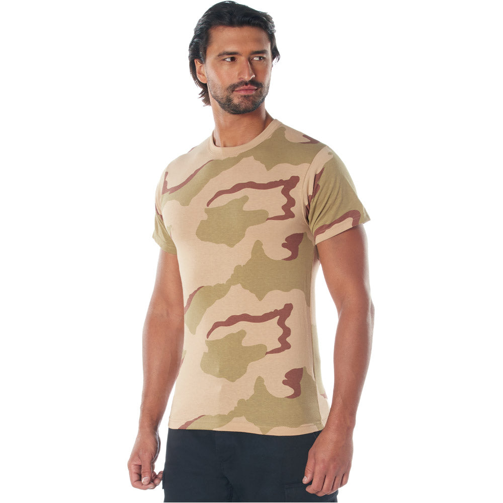 Tri-Color Desert Camo Short Sleeve T-Shirt