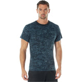 Navy Blue Digital Camouflage T-Shirt