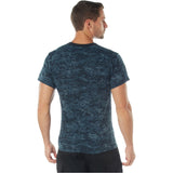 Navy Blue Digital Camouflage T-Shirt