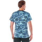 Sky Blue Digital Camo Military T-Shirt