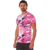 Pink Camo Short Sleeve T-Shirt