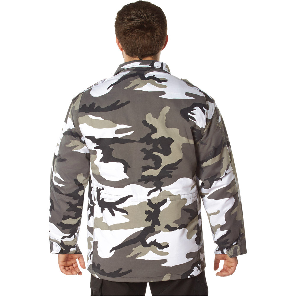 City Camo M-65 Army Field Jacket with Liner