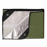 Heavy Duty Reflective Survival Blanket with Grommets