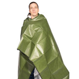 Heavy Duty Reflective Survival Blanket with Grommets