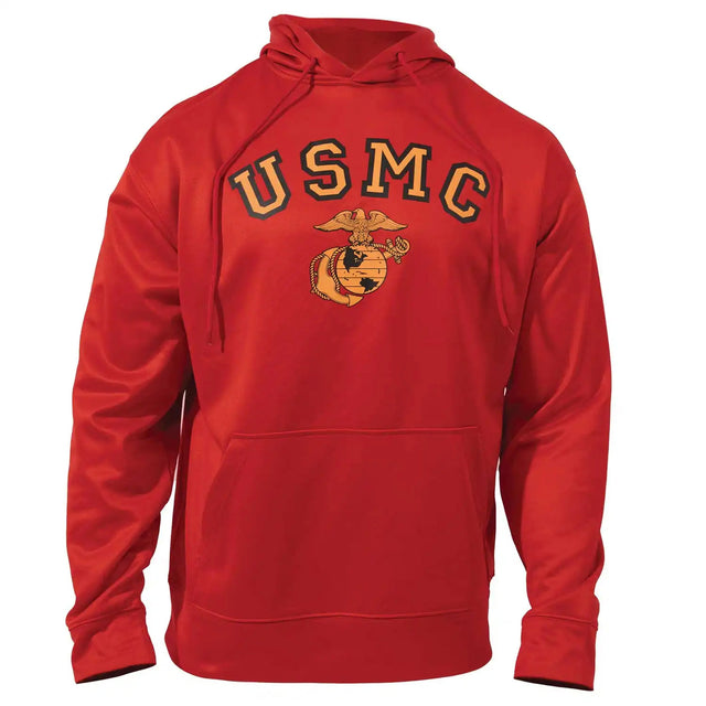 USMC Eagle Globe & Anchor Pullover Performance Sweatshirt