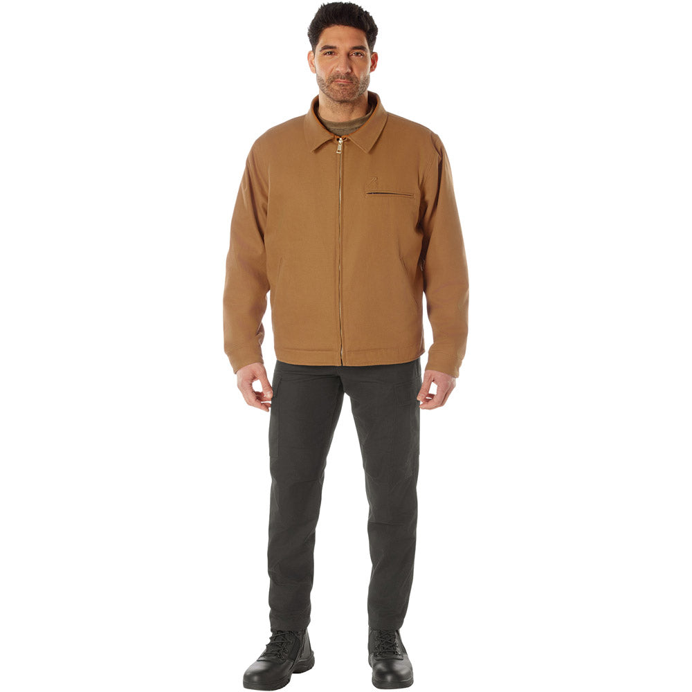 Rothco Flannel Lined Canvas Work Jacket