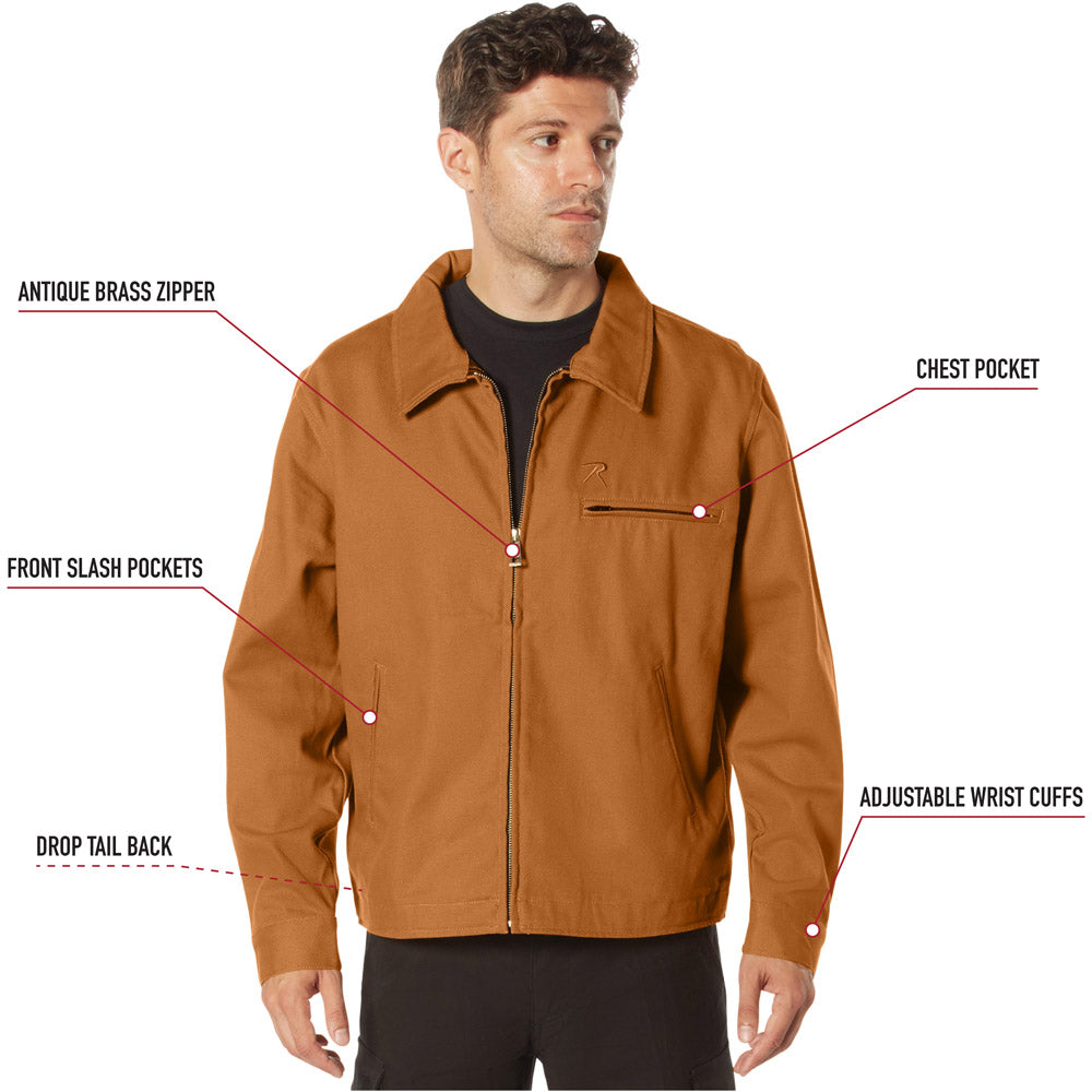 Rothco Lightweight Canvas Work Jacket