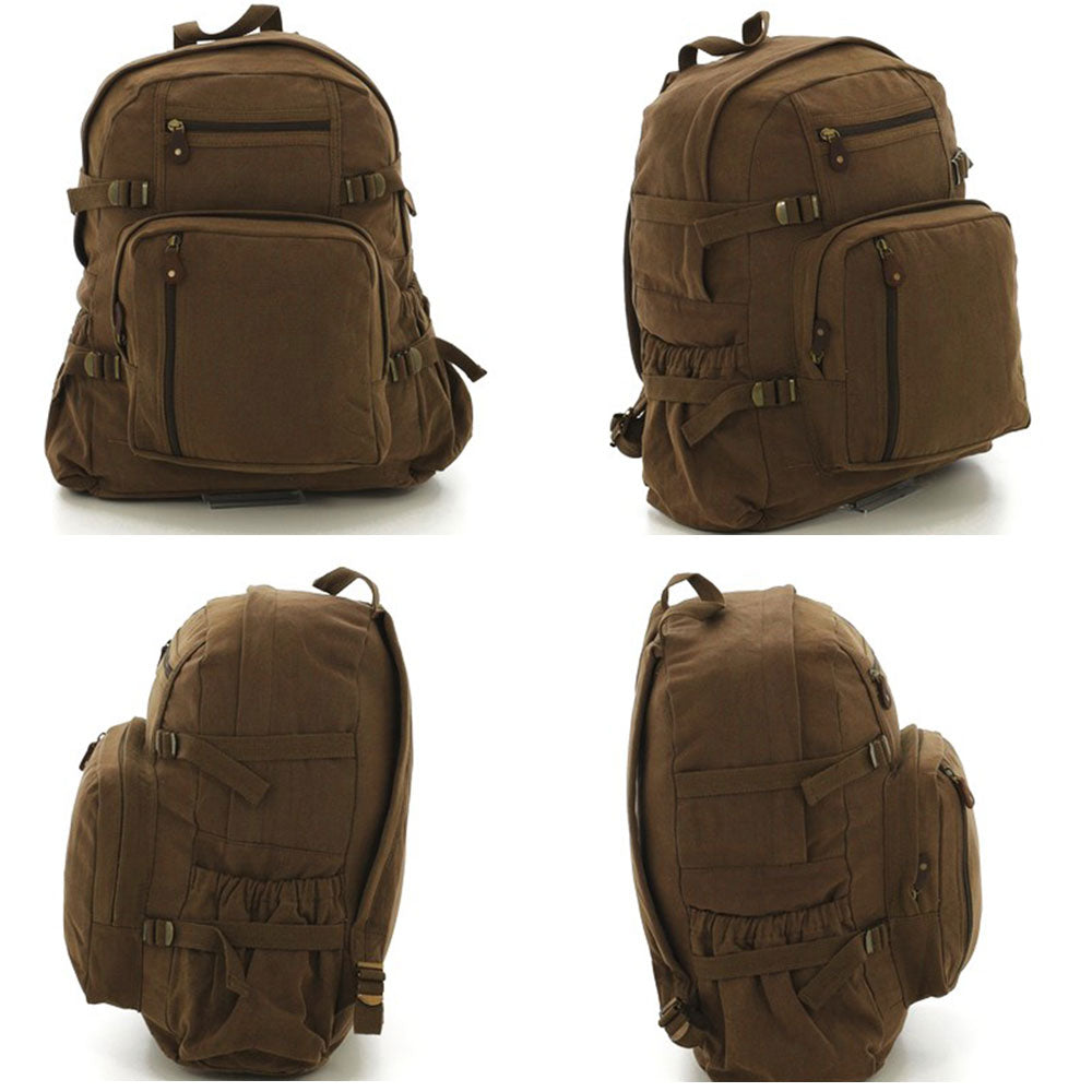 Jumbo Vintage Canvas Backpack