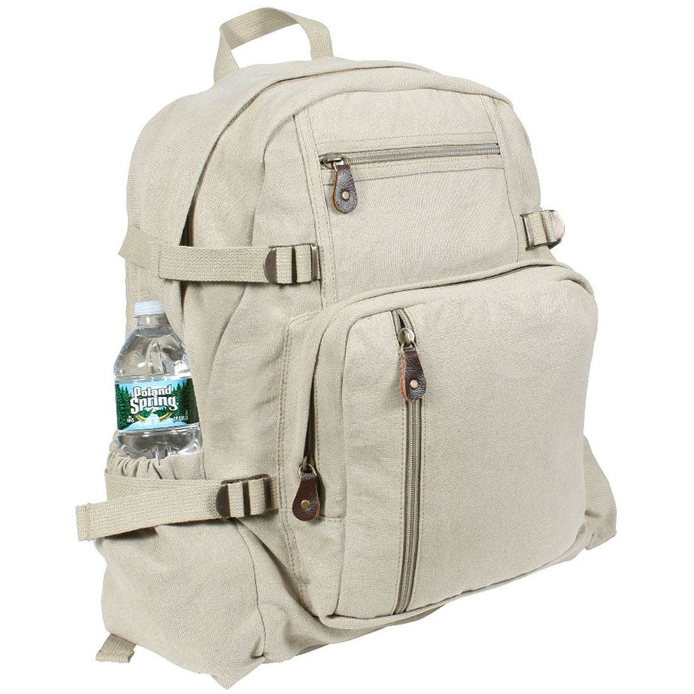 Jumbo Vintage Canvas Backpack