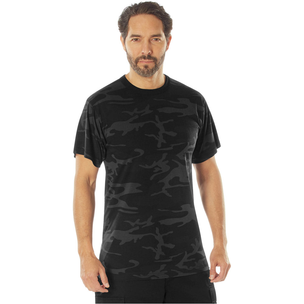 Camouflage Moisture Wicking Short Sleeve Military T-Shirt