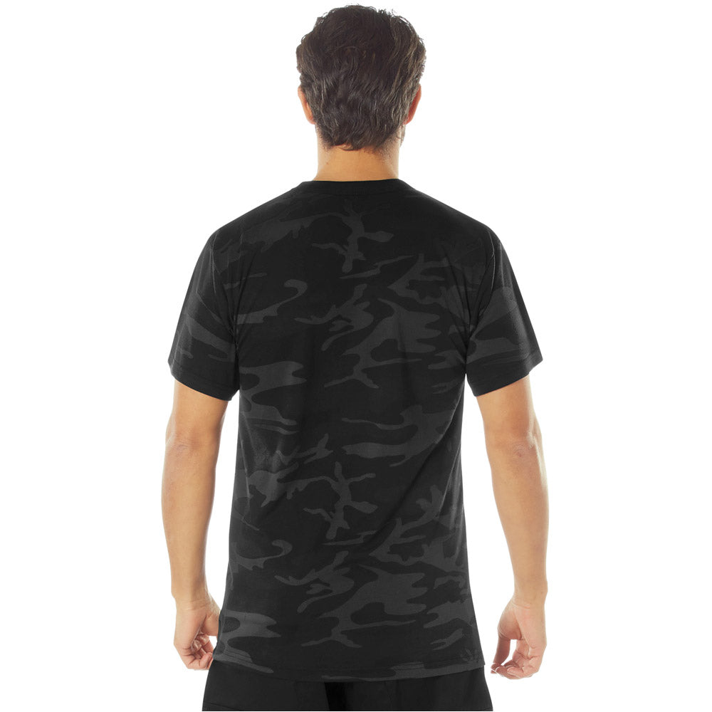 Camouflage Moisture Wicking Short Sleeve Military T-Shirt