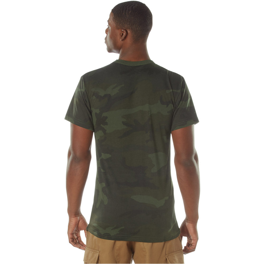 Camouflage Moisture Wicking Short Sleeve Military T-Shirt