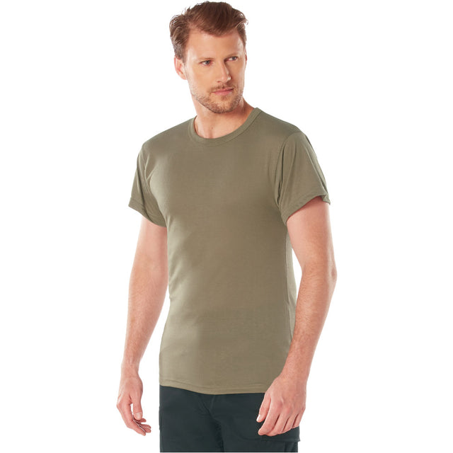 AR670-1 Coyote Moisture Wicking Short Sleeve Military T-Shirt