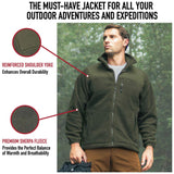 Rothco Trailsman Men's Sherpa Fleece Jacket