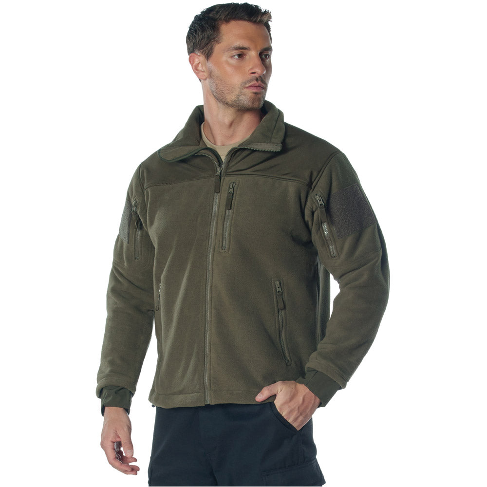 Spec-Ops Olive Drab Tactical Fleece Jacket