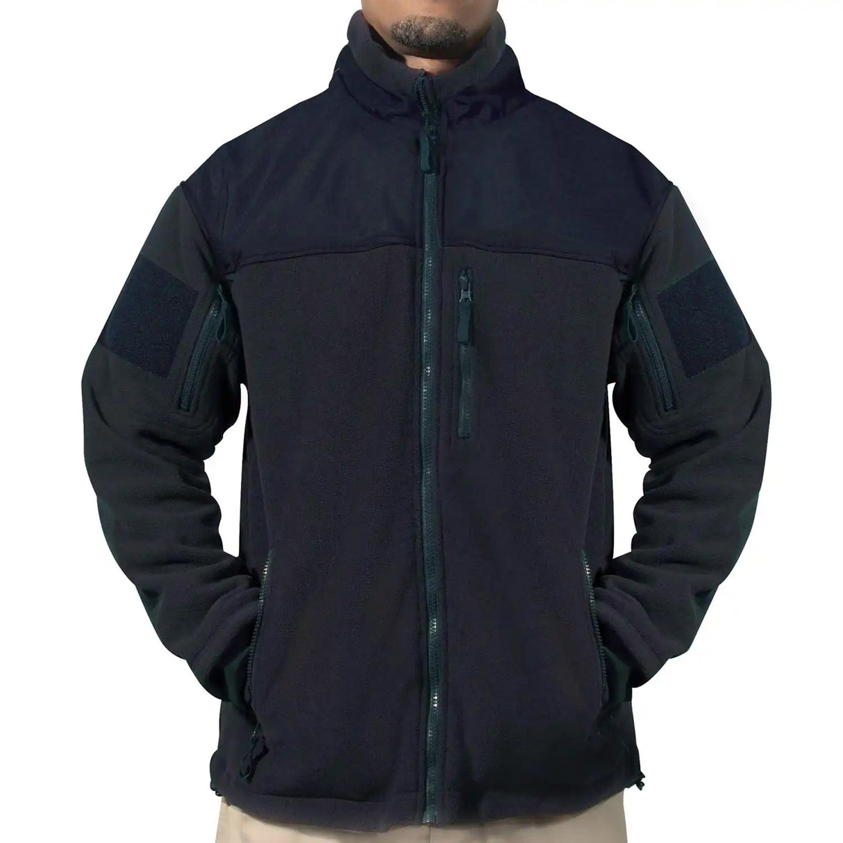 Spec Ops Midnight Navy Blue Heavyweight Fleece Jacket