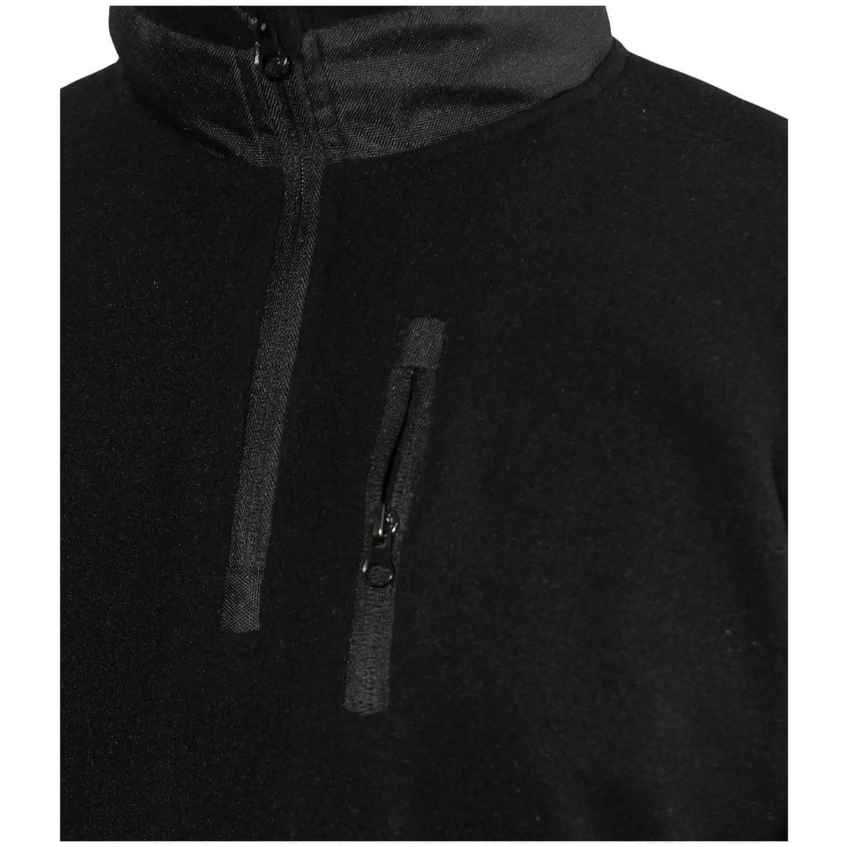 1/4 Zip Mock Neck Polar Fleece Pullover Shirt