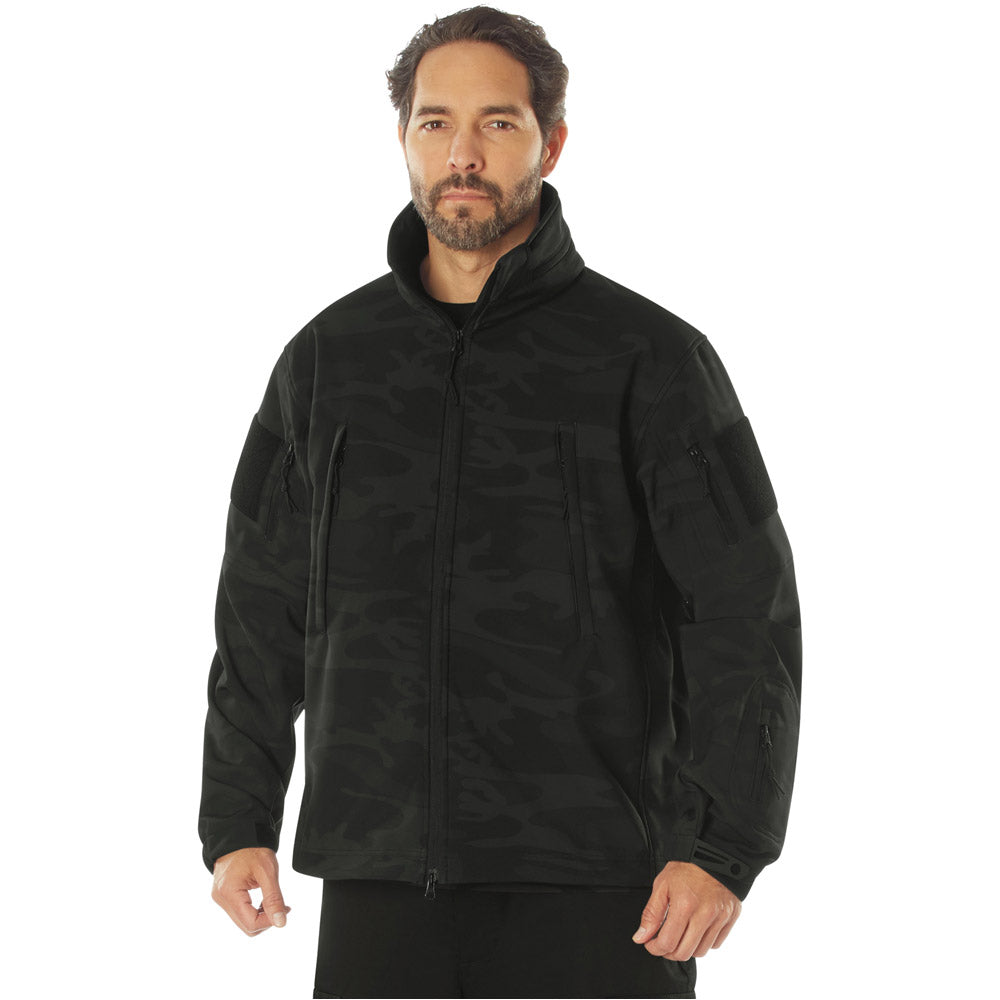 Special Ops Camo Soft Shell Tactical Jacket