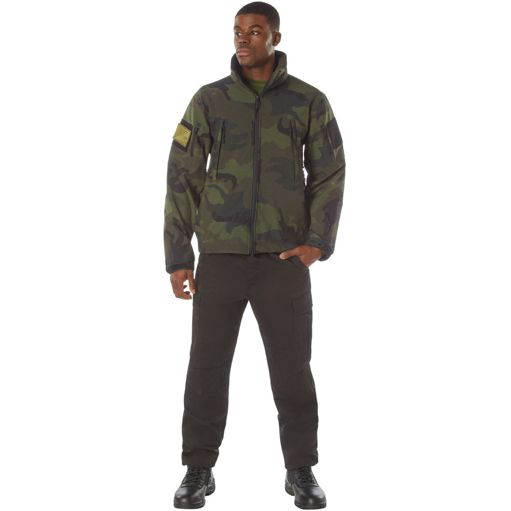 Special Ops Camo Soft Shell Tactical Jacket