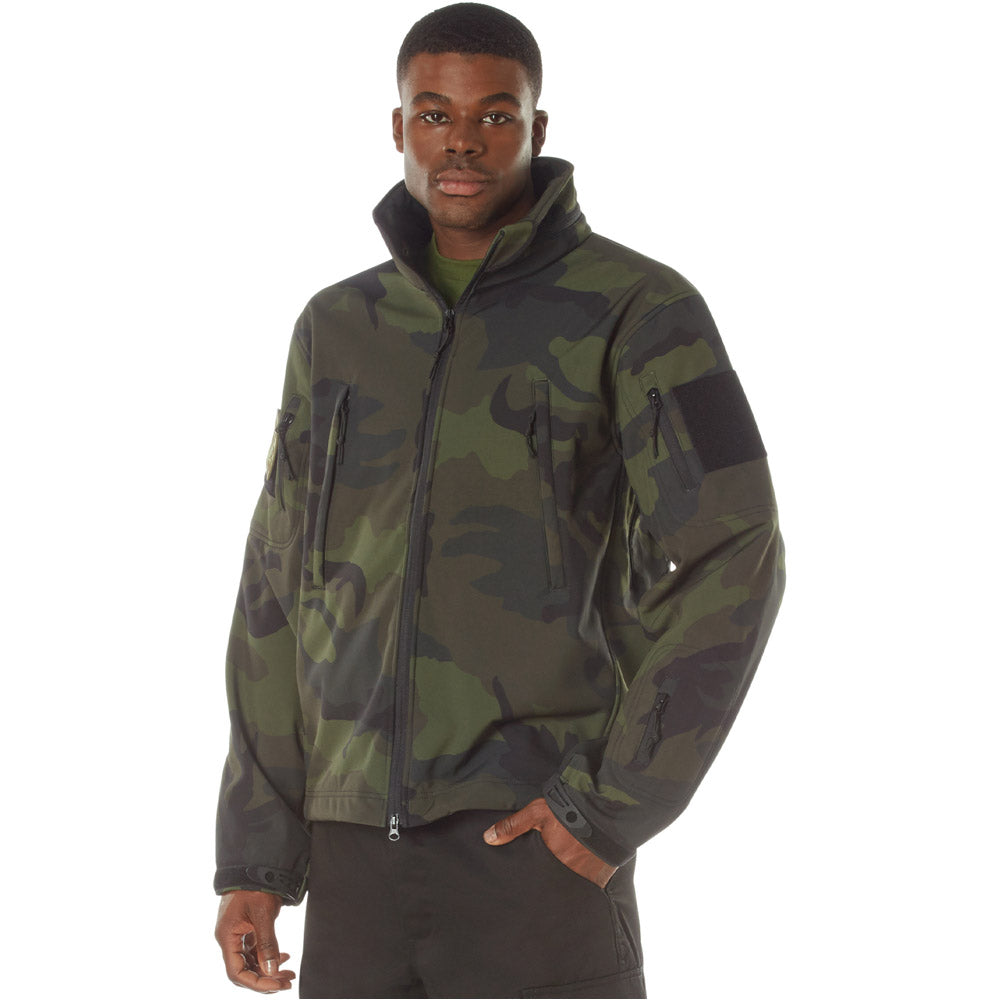 Special Ops Camo Soft Shell Tactical Jacket