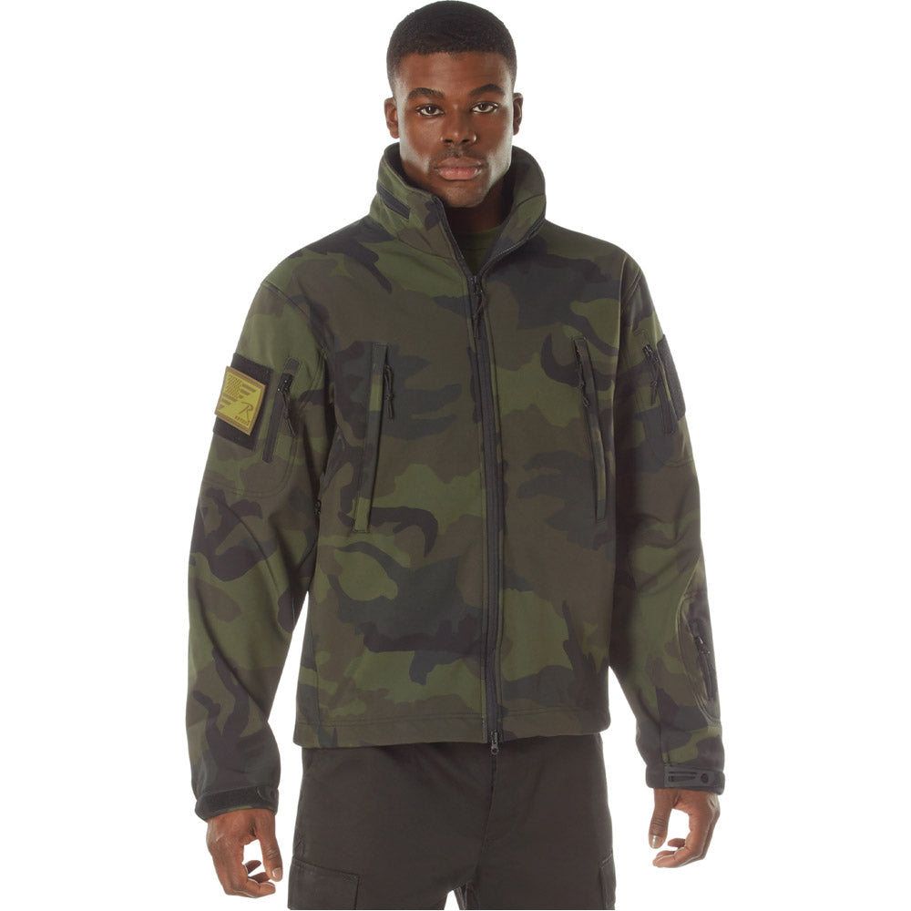 Special Ops Camo Soft Shell Tactical Jacket