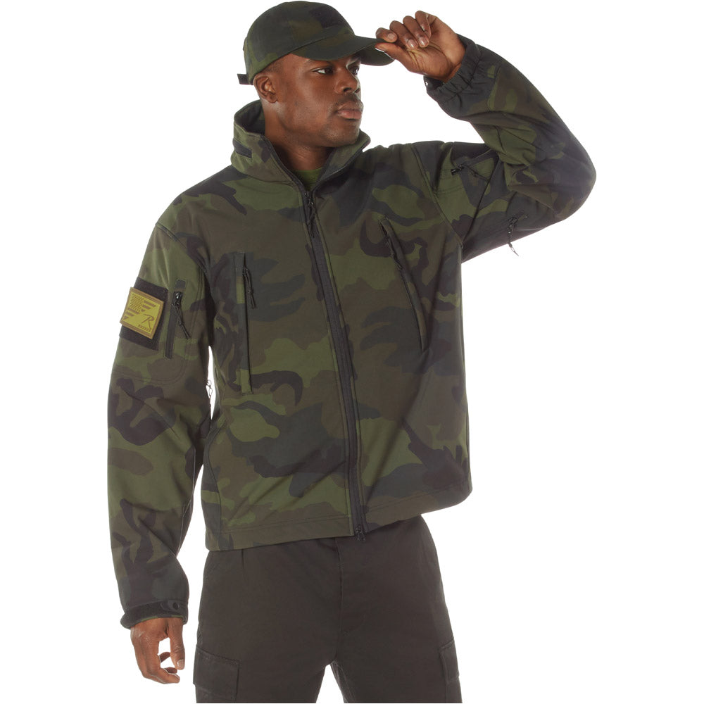 Special Ops Camo Soft Shell Tactical Jacket